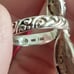 18K Gold & Sterling Silver Ornate Statement Ring