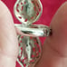 18K Gold & Sterling Silver Ornate Statement Ring