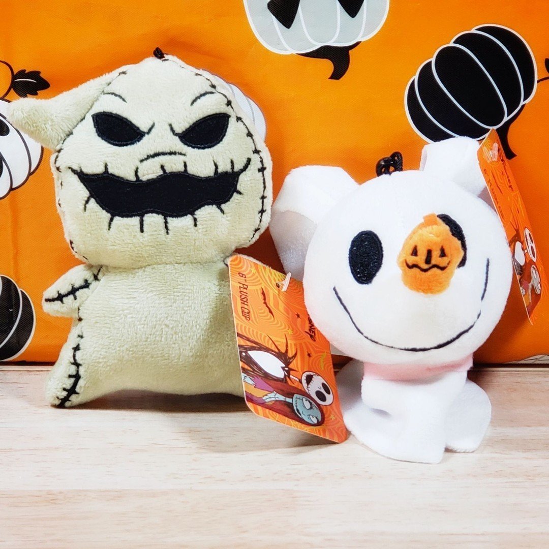 Ruz Nightmare Before Christmas Oogie Boogie & Zero Disney Clip Halloween Set New