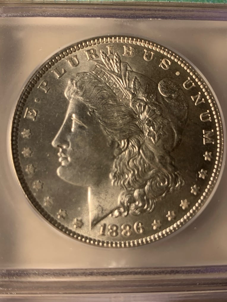 Morgan Silver Dollar 1886