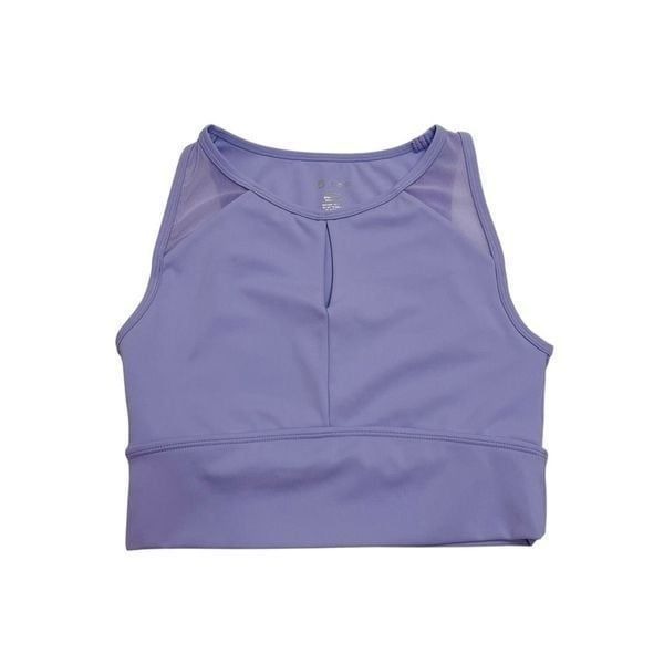 BuffBunny Step Up Crop Lennox Sports Bra Purple Size Small