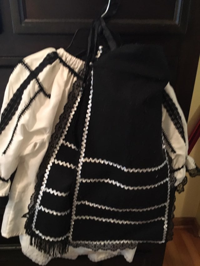 Romanian Transylvanian county costume