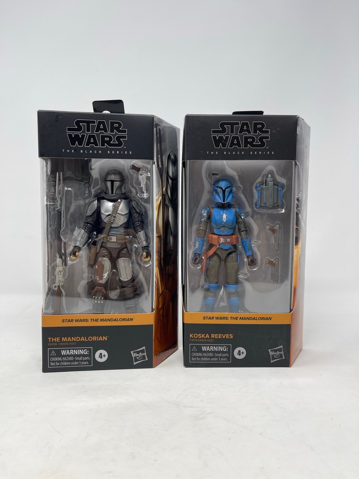Lot of (2) Star Wars Black Series - Mandalorian & Koska Reeves