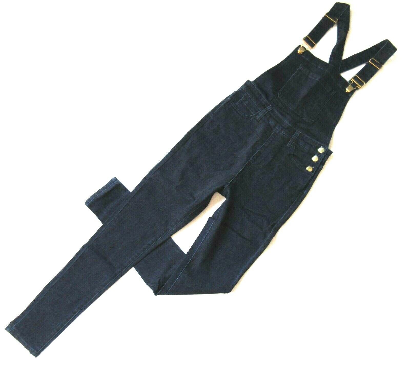 NWT We Wore What High Rise Skinny Overall in Indigo Stretch Coveralls XS 00-2