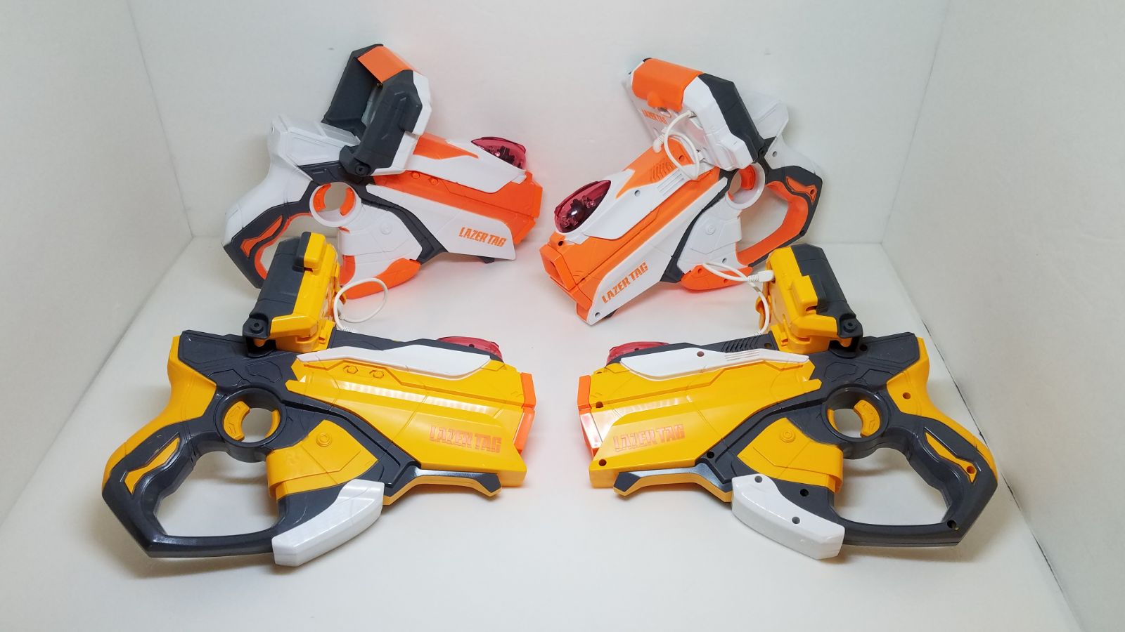 Lot of 4 Hasbro 2012 Lazer Laser Tag Gun