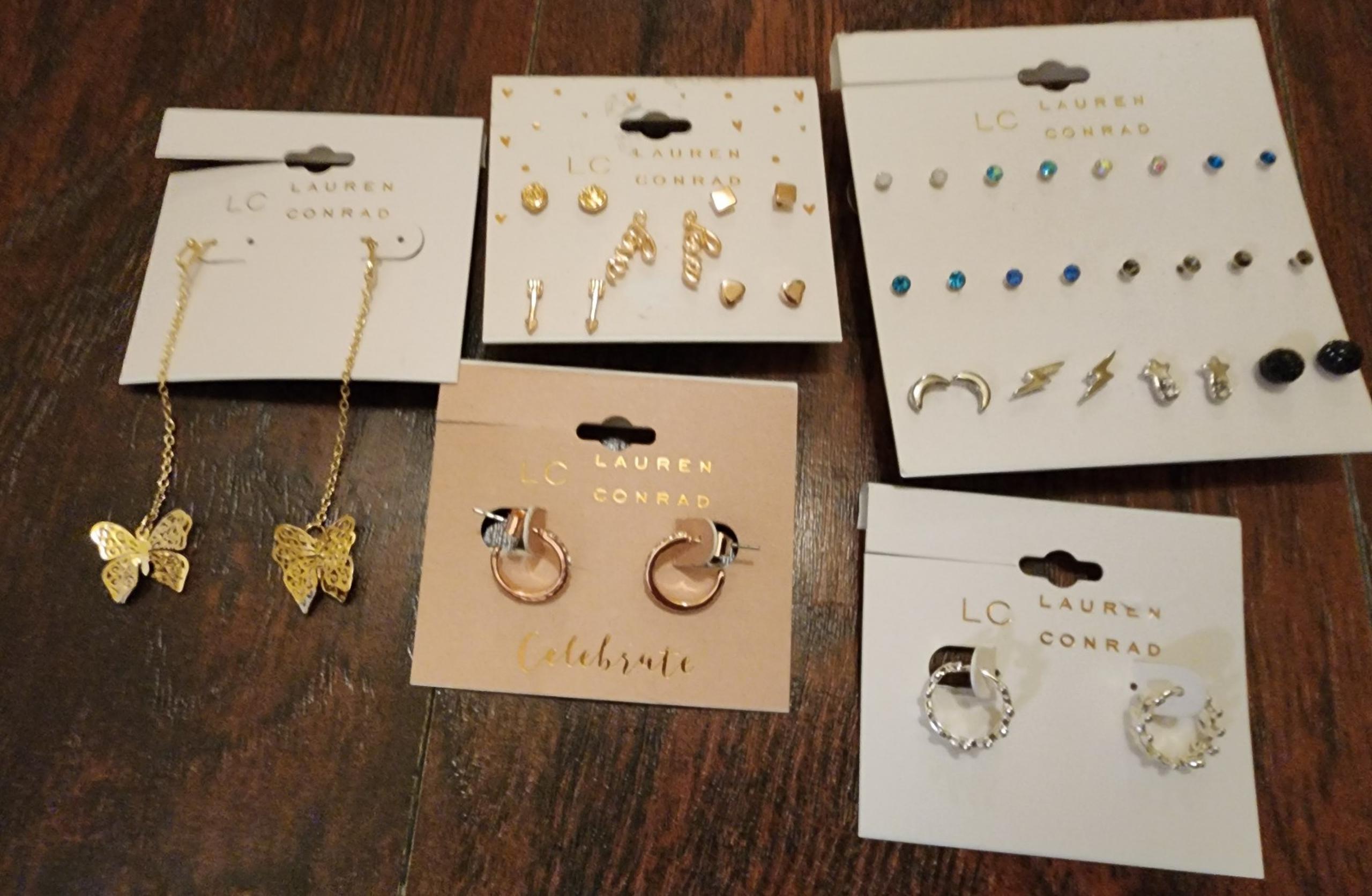 LC Lauren Conrad earring bundle