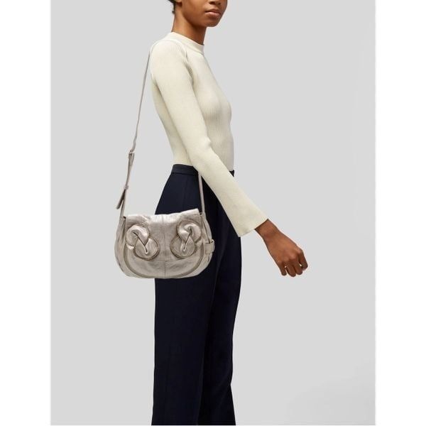 ハンドバッグ CHLOE Woman Handbag Dove Grey C22AS397I26 6J5 Chloe 24AWモデル クロエ WOODY スモール トートバッグ【6J5