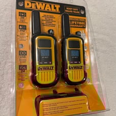 DEWALT 2 Watt DXFRS800 22-Channel Two Way Radio Walkie Talkies