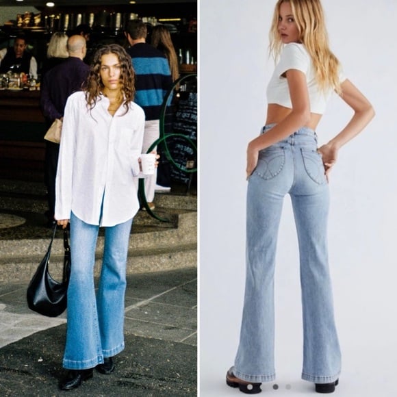 Rolla’s High Rise East Coast Flare Jeans 26