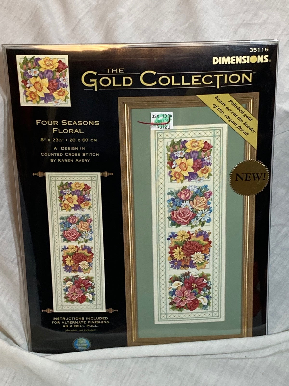 Dimensions gold collection four season floral kit #35116
