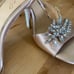 Badgley Mischka Jewel Champage heels