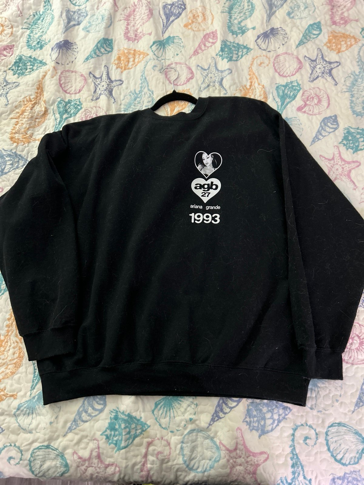 Ariana Grande AGB 27 Birthday Crewneck