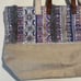 Chico’s Cool Mosaic Multicolor Jute Double Handle Extra Large Tote NWT