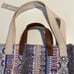 Chico’s Cool Mosaic Multicolor Jute Double Handle Extra Large Tote NWT