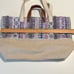 Chico’s Cool Mosaic Multicolor Jute Double Handle Extra Large Tote NWT