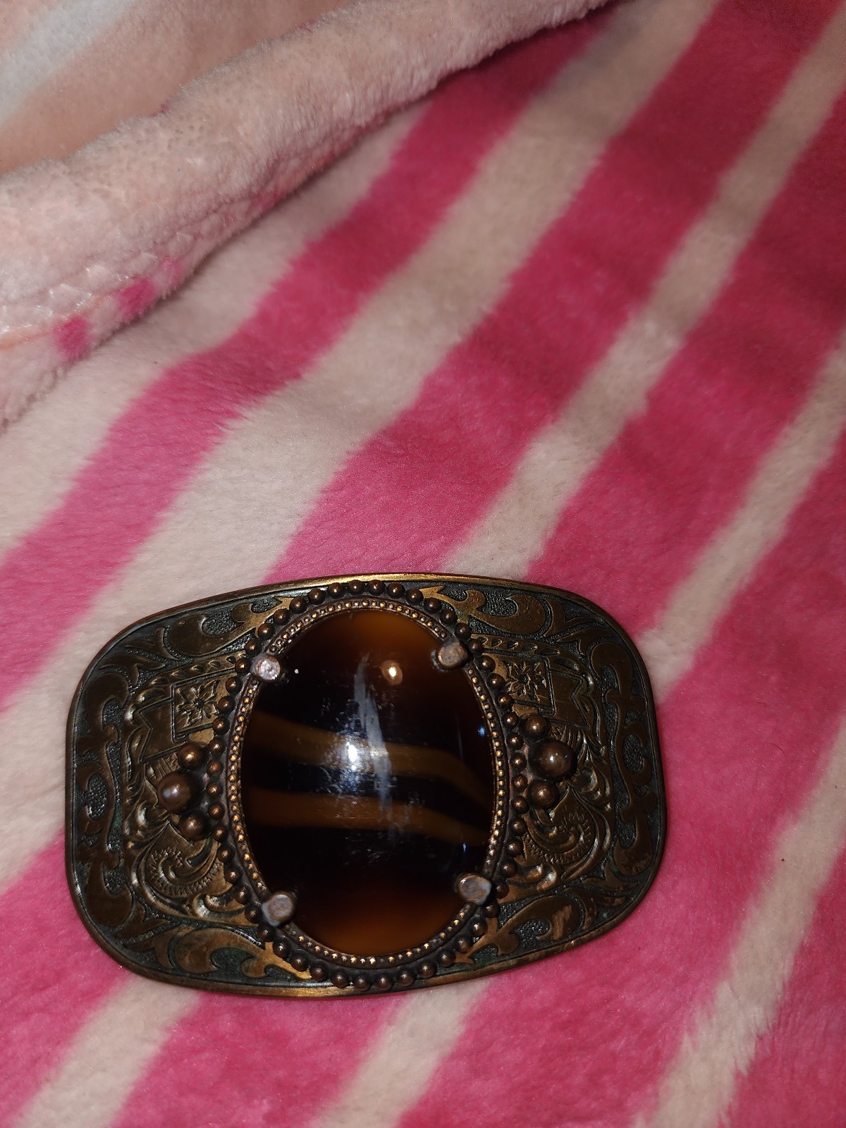 oriental Agate belt buckle