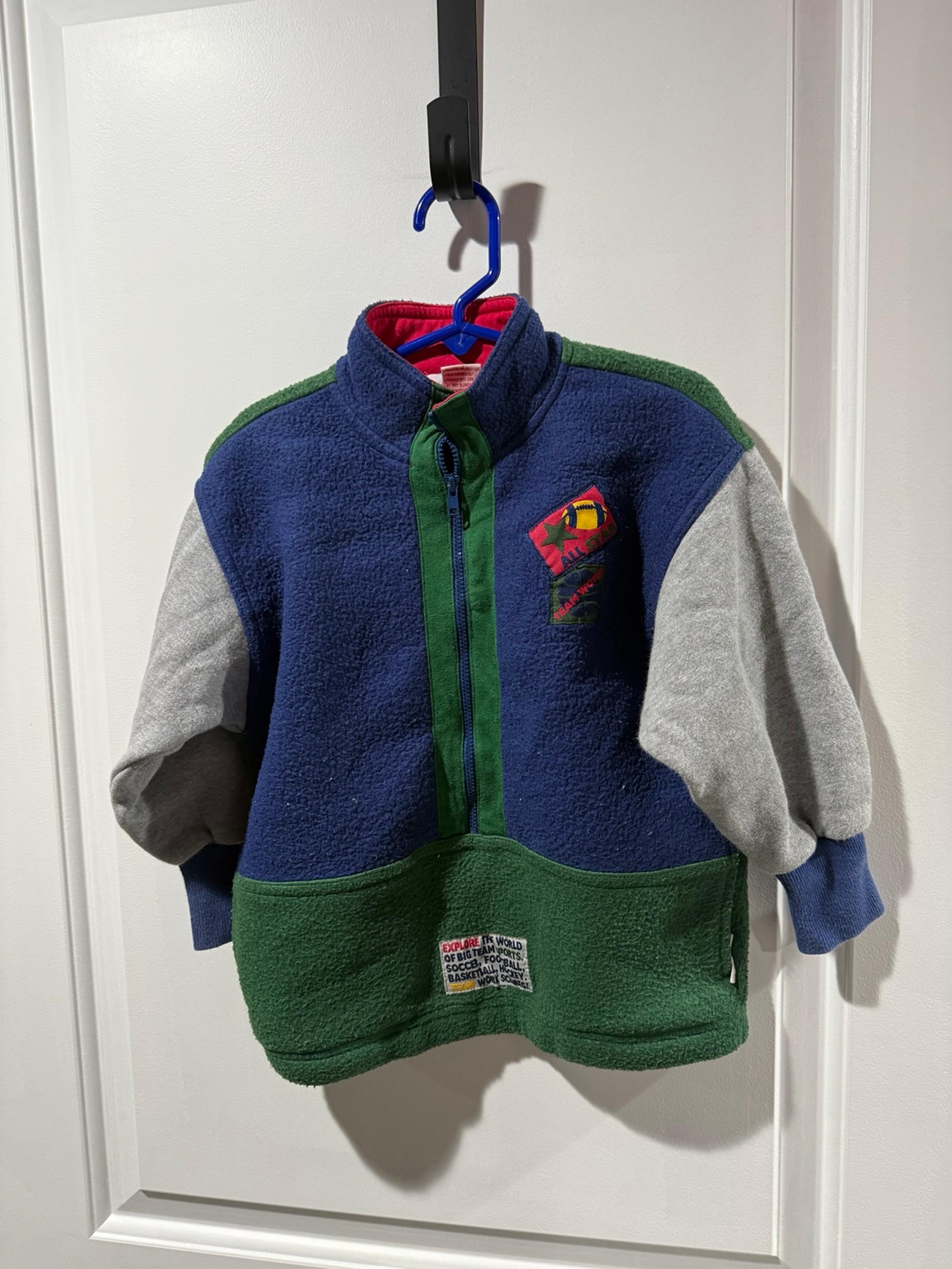 Vintage Gymboree Fleece Pullover Sweatshirt