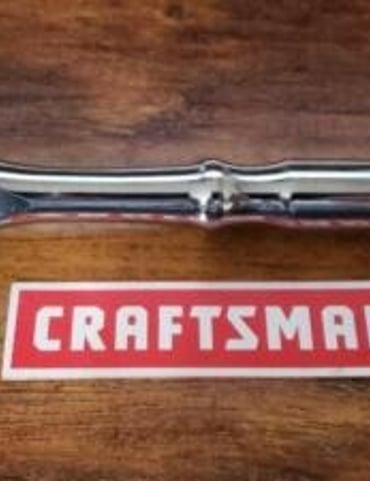 Craftsman 3/8 Ratchet Socket Wrench 45T Full Polish Quick Release