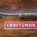 Craftsman 3/8 Ratchet Socket Wrench 45T Full Polish Quick Release