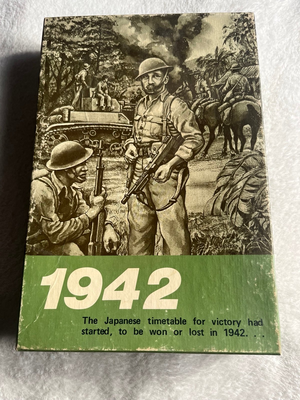 GDW - 1942 BURMA - Series 120 Game (PUNCHED)