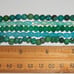 AMY KAHN RUSSELL~AKR~ Turquoise Jade MOP Five Strand Sterling Silver Bracelet