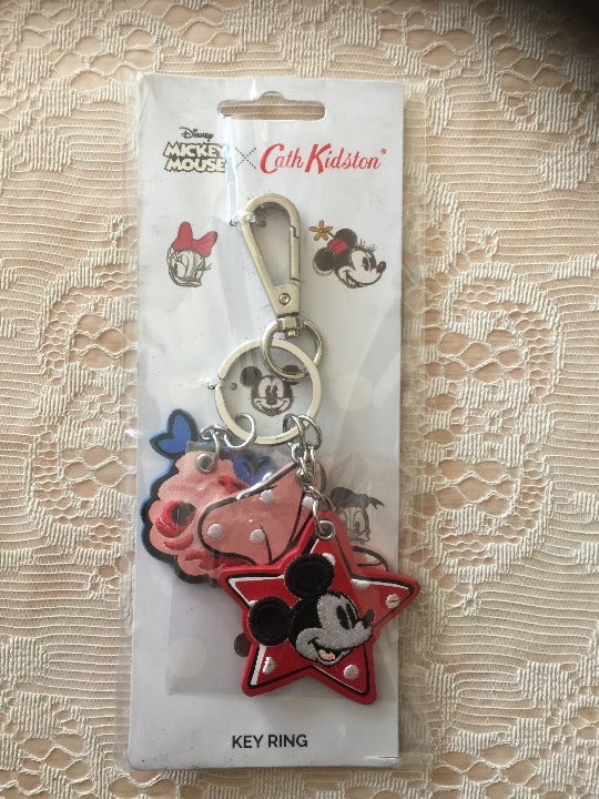 NWT CATH KIDSTON MINNIE MOUSE KEY RING