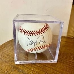 Pitcher David Cone Autographed Baseball
