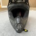 GMax Dot Youth Black And Grey Helmet