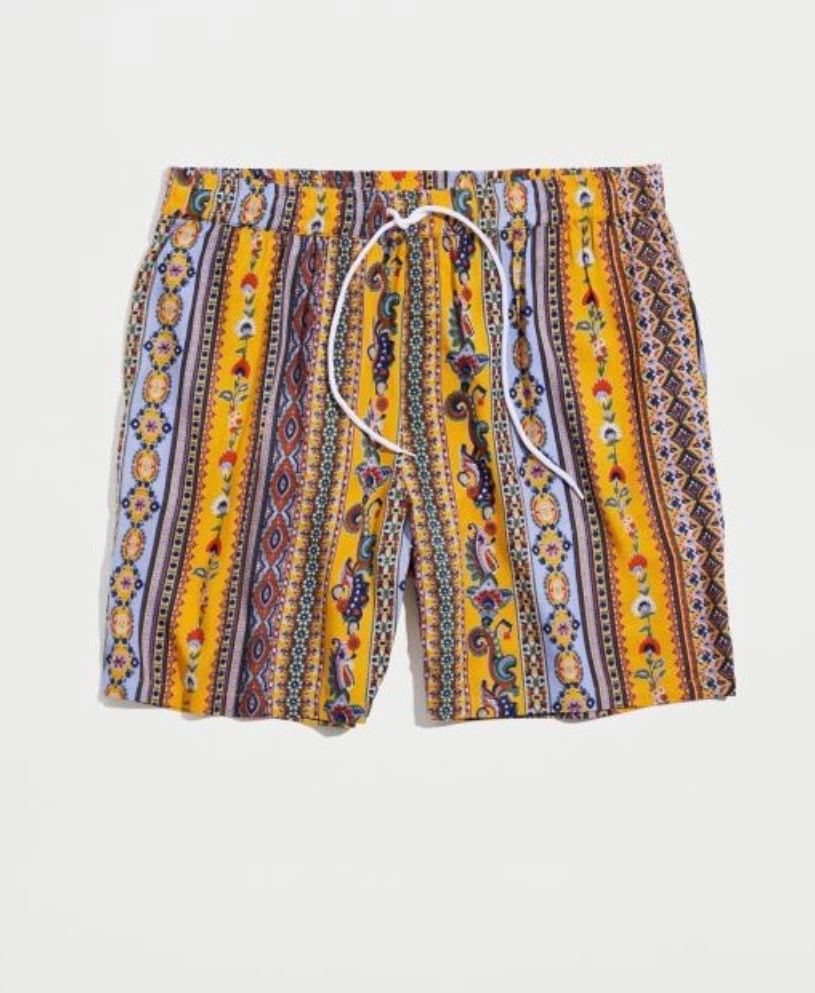 Raga Man Batik Striped Shorts Men Size XXL