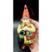 Vintage Villeroy & Boch Forest Ornament Lady Gnome With Crow EUC! -6D