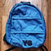 Y-3 by Yohji Yamamoto Blue Backpack/ Zip Laptop Compartment 100%Cotton