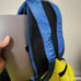Y-3 by Yohji Yamamoto Blue Backpack/ Zip Laptop Compartment 100%Cotton