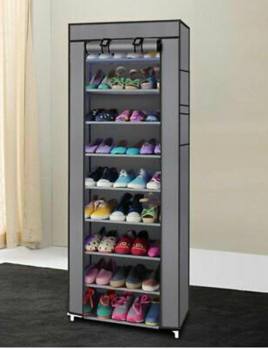 10 Layer Hanging Shoe Storage Organizer