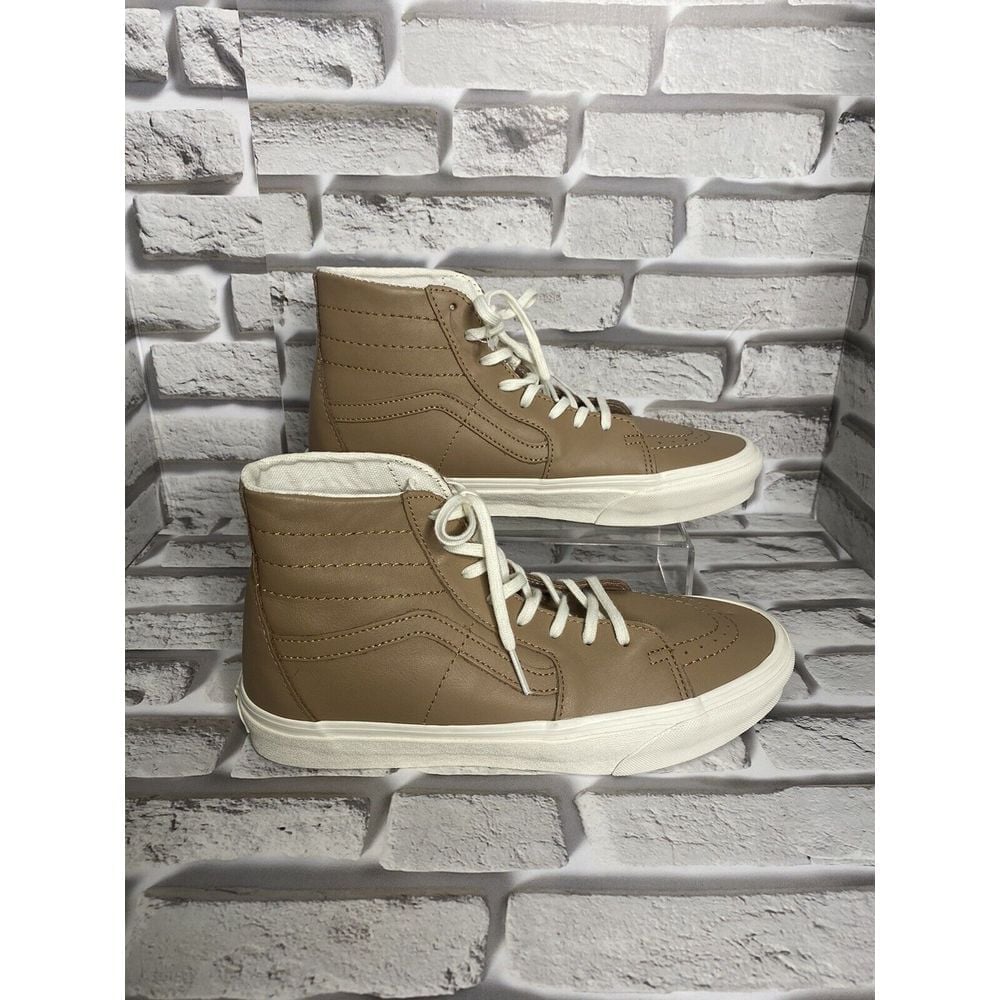 Vans Sk8-Hi MTE Shoes Scotchgard Suede Ankle Cuff Brown Size 8.5 Mens 10 Womens