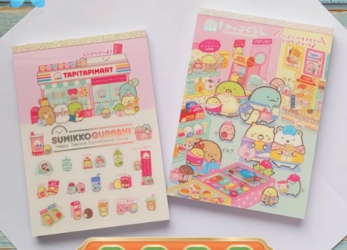 San-x Cute Sumikko Gurashi convenience store large memo pad 2 set 200 sheets 2
