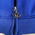 Tapout Royal Blue Full Zip Up Logo MMA Sweatshirt Size XL Performance Jacket Y2K
