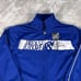 Tapout Royal Blue Full Zip Up Logo MMA Sweatshirt Size XL Performance Jacket Y2K