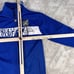 Tapout Royal Blue Full Zip Up Logo MMA Sweatshirt Size XL Performance Jacket Y2K