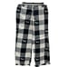 Pink Victoria’s Secret Black White Pajama Pants S Cotton Gingham Plaid Dogs