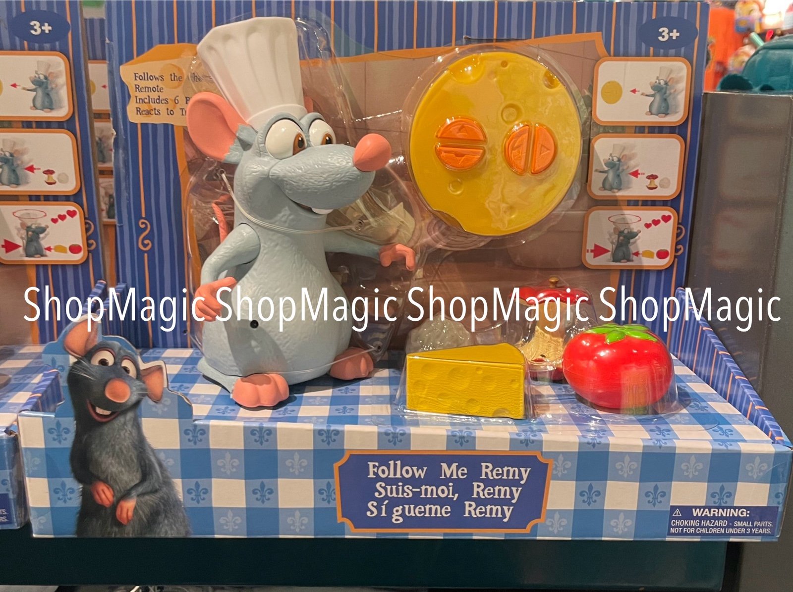 Follow-Me Remy Remote Control Toy – Ratatouille Disney