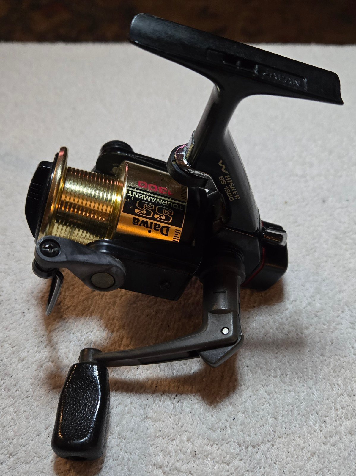 Daiwa Whisker SS1300 Tournament Spinning Fishing Reel 1300 SS