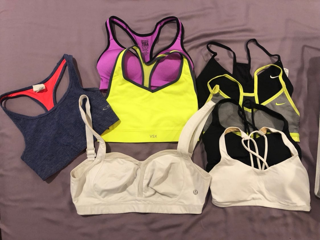 Nike Lululemon VS Sports Bras