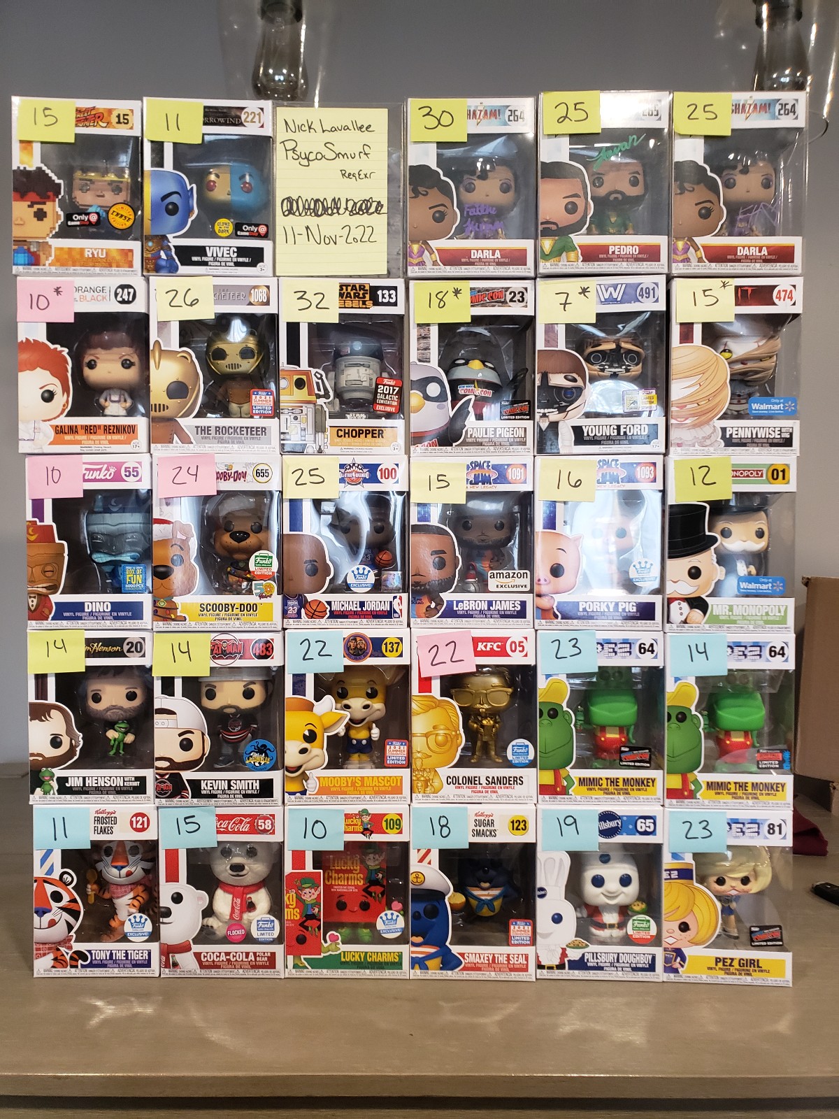 Funko pop lot 4