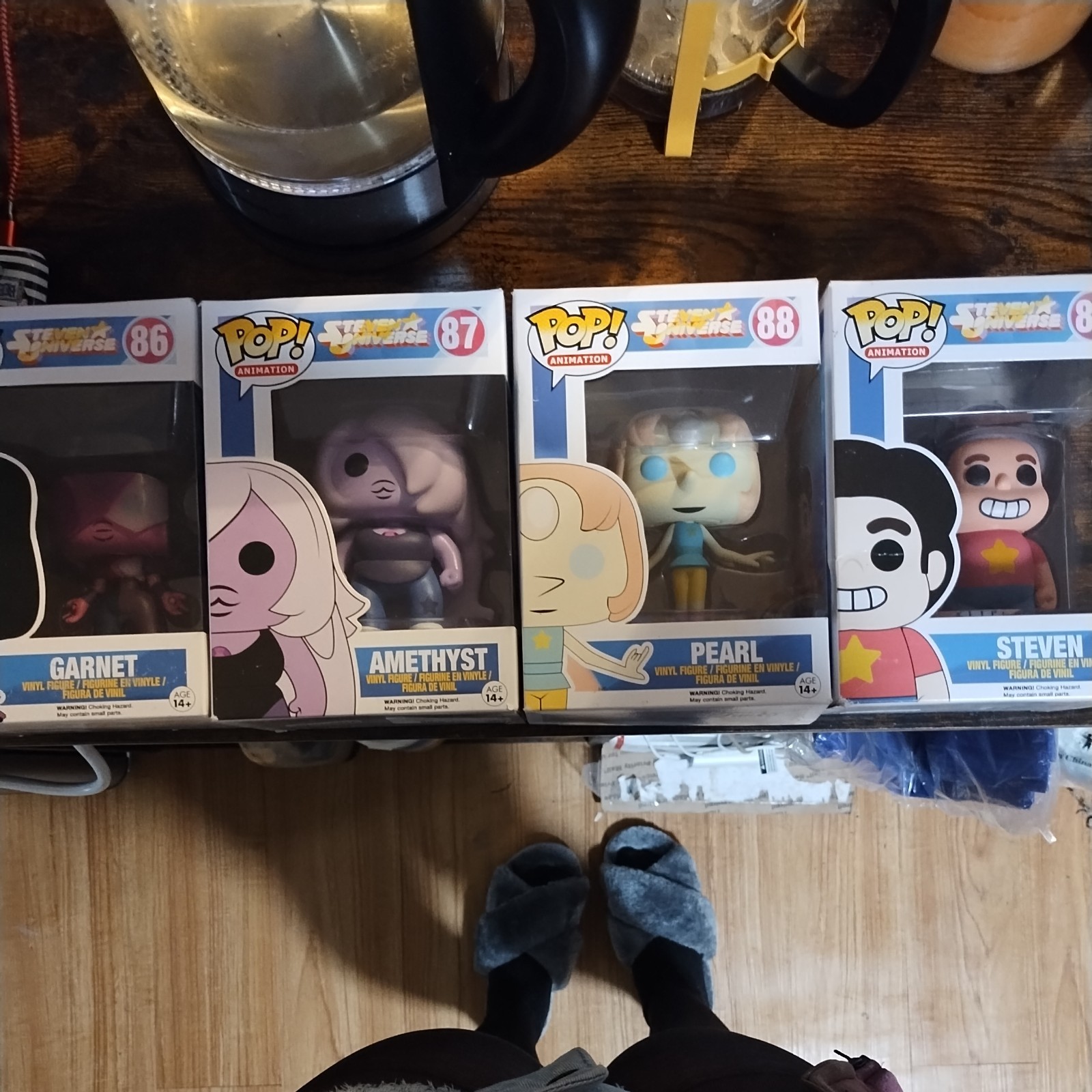 Steven Universe Original Run Funko Pops (Garnet, Amethyst, Pearl, Steven)
