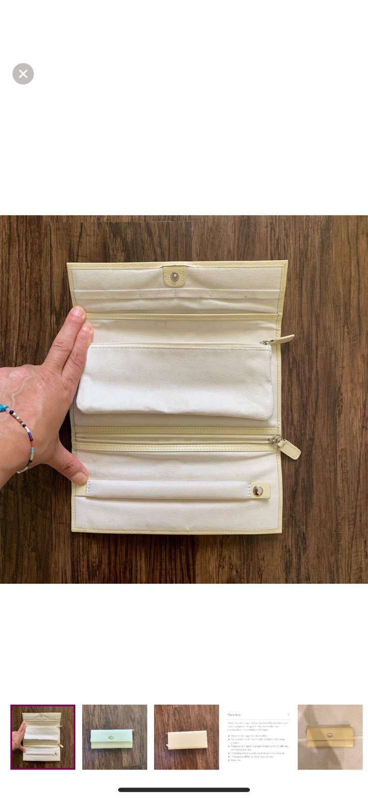 Pottery barn jewelry binder