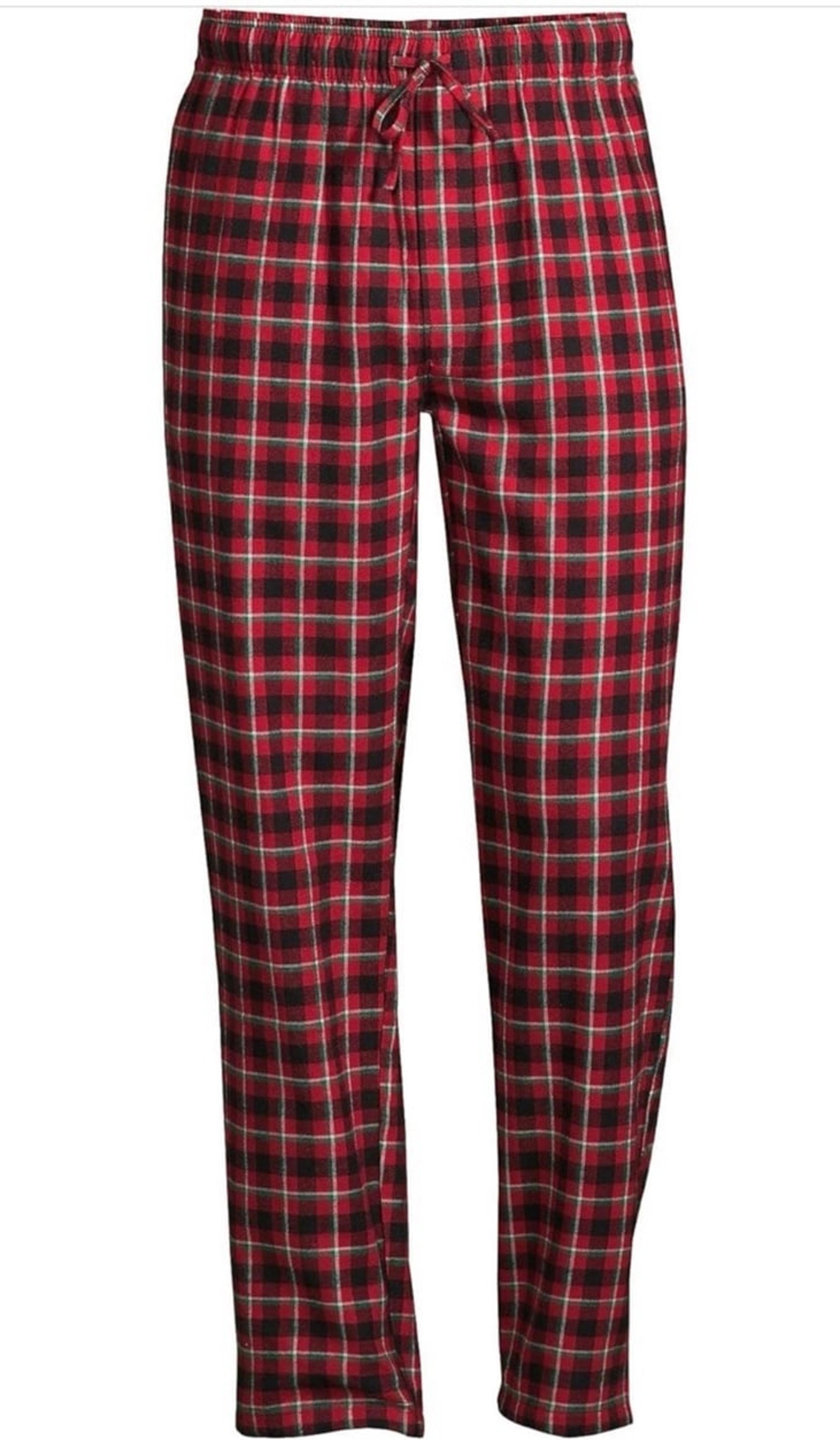Lands End Kids Soft Jersey Sleep Top / flannel bottoms Sz 14