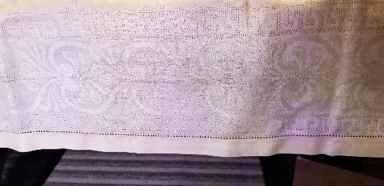 Vintage Italian Wedding Bed Top Linens