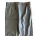 ZARA Olive Green High Waist Vegan Leather Pant with Side Split Hem || size Small