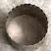 Victorian Silver Repousse Scallop Edge Napkin Ring
