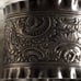 Victorian Silver Repousse Scallop Edge Napkin Ring